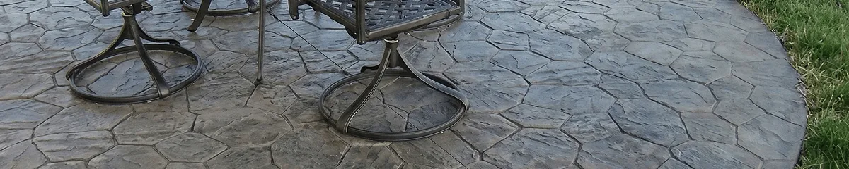 Garden relaxation area with professionally installed stone flooring in Reno NV