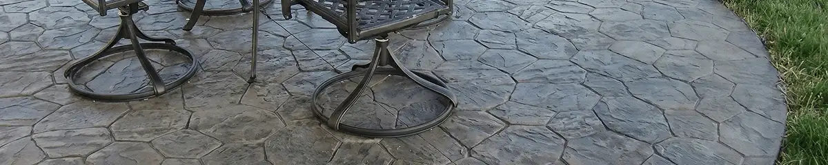 Garden relaxation area with professionally installed stone flooring in Reno NV